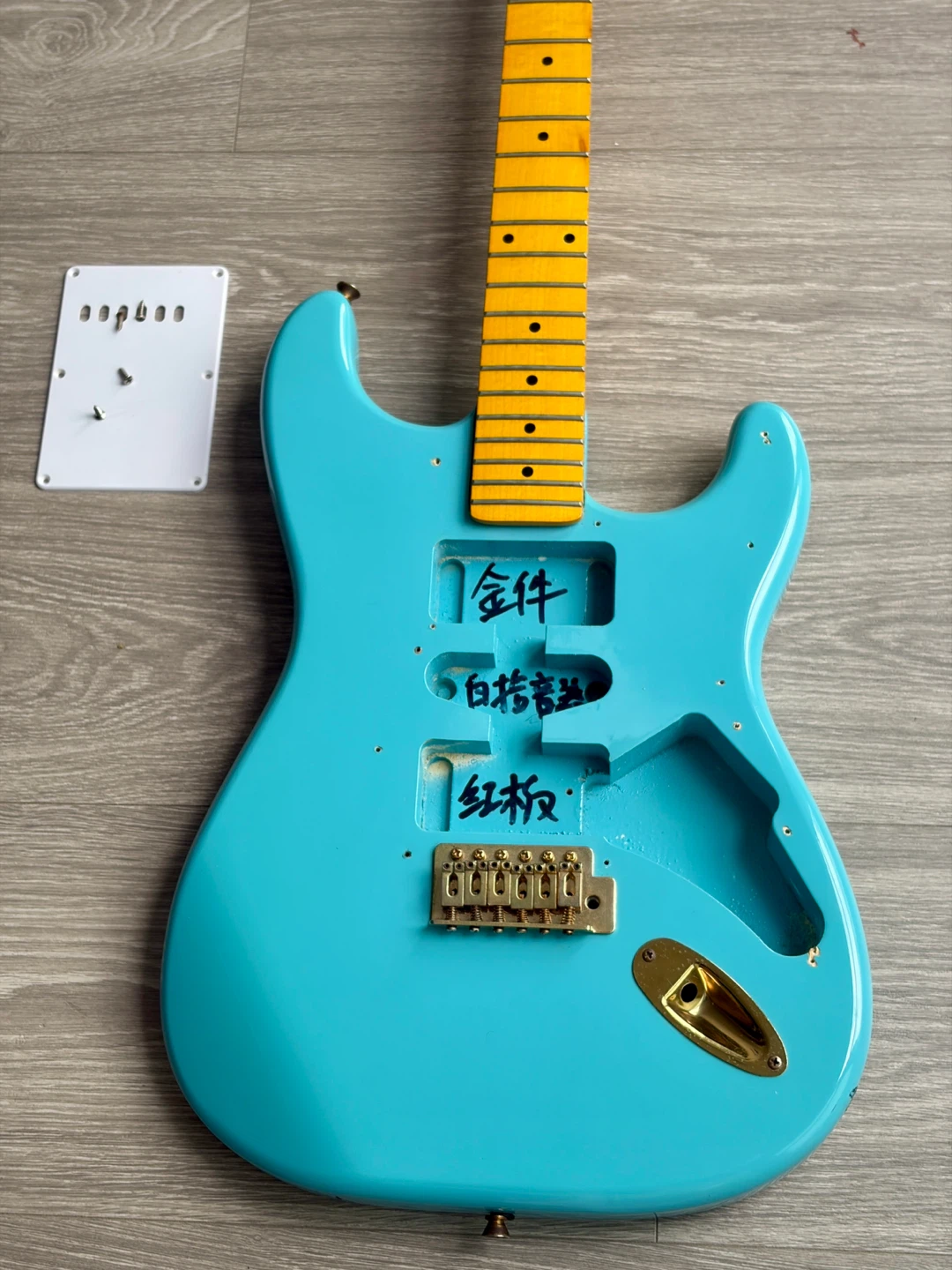 Fender stratocaster Replica Body + neck project - photo 3