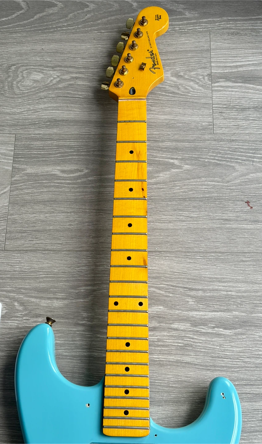 Fender stratocaster Replica Body + neck project - photo 4