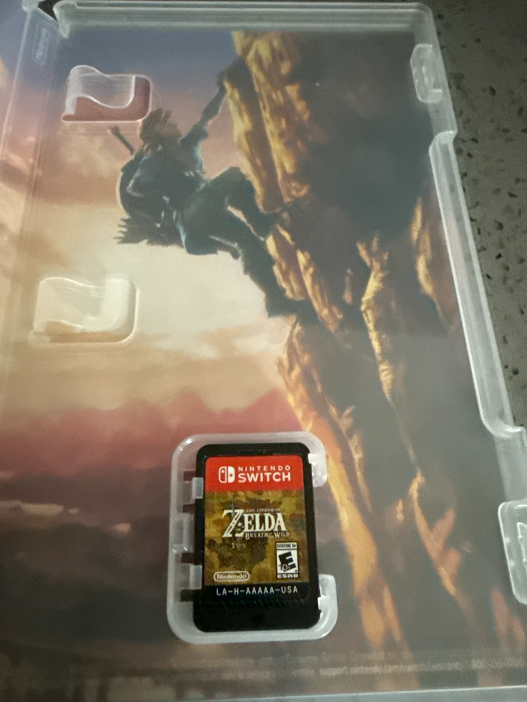 Nintendo Switch The Legend of Zelda Breath of the Wild Game - photo 2
