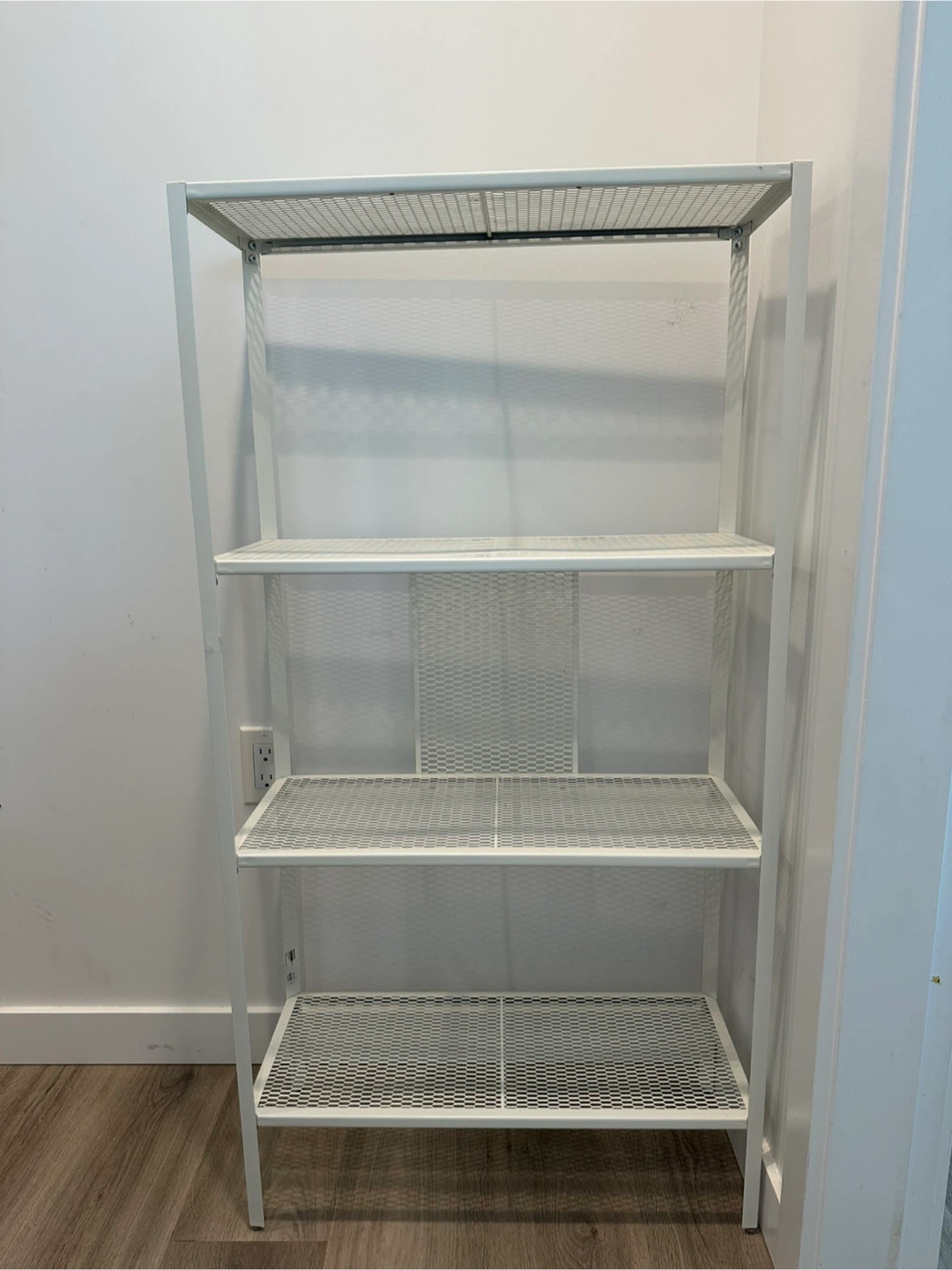 IKEA JONAXEL Shelf Unit - White