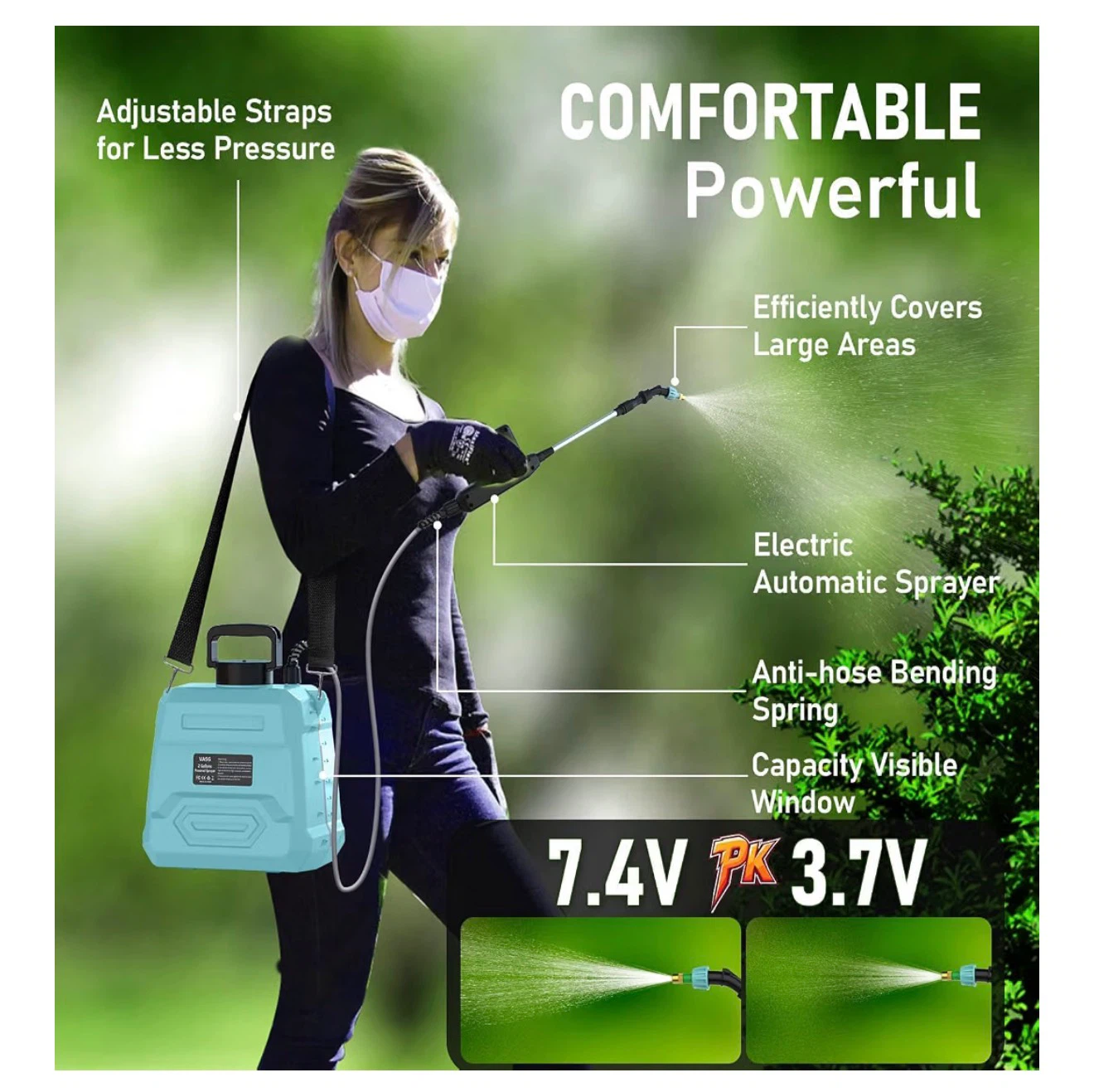ASG 2 Gallons Electric Powered Sprayer - photo 5