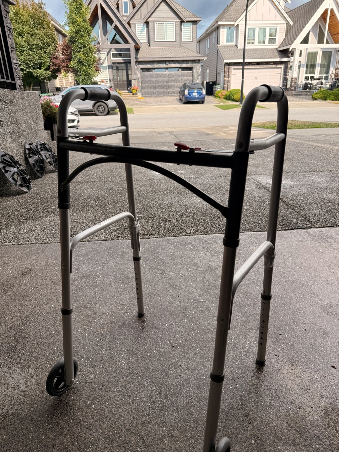 Folding Walker with Wheels - photo 3