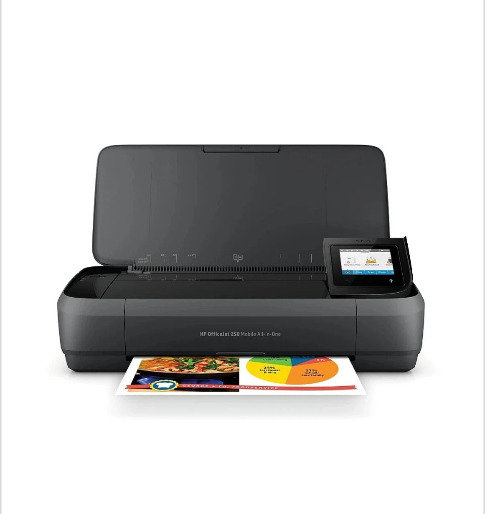 HP Officejet 250 All-in-One Colour Portable Inkjet