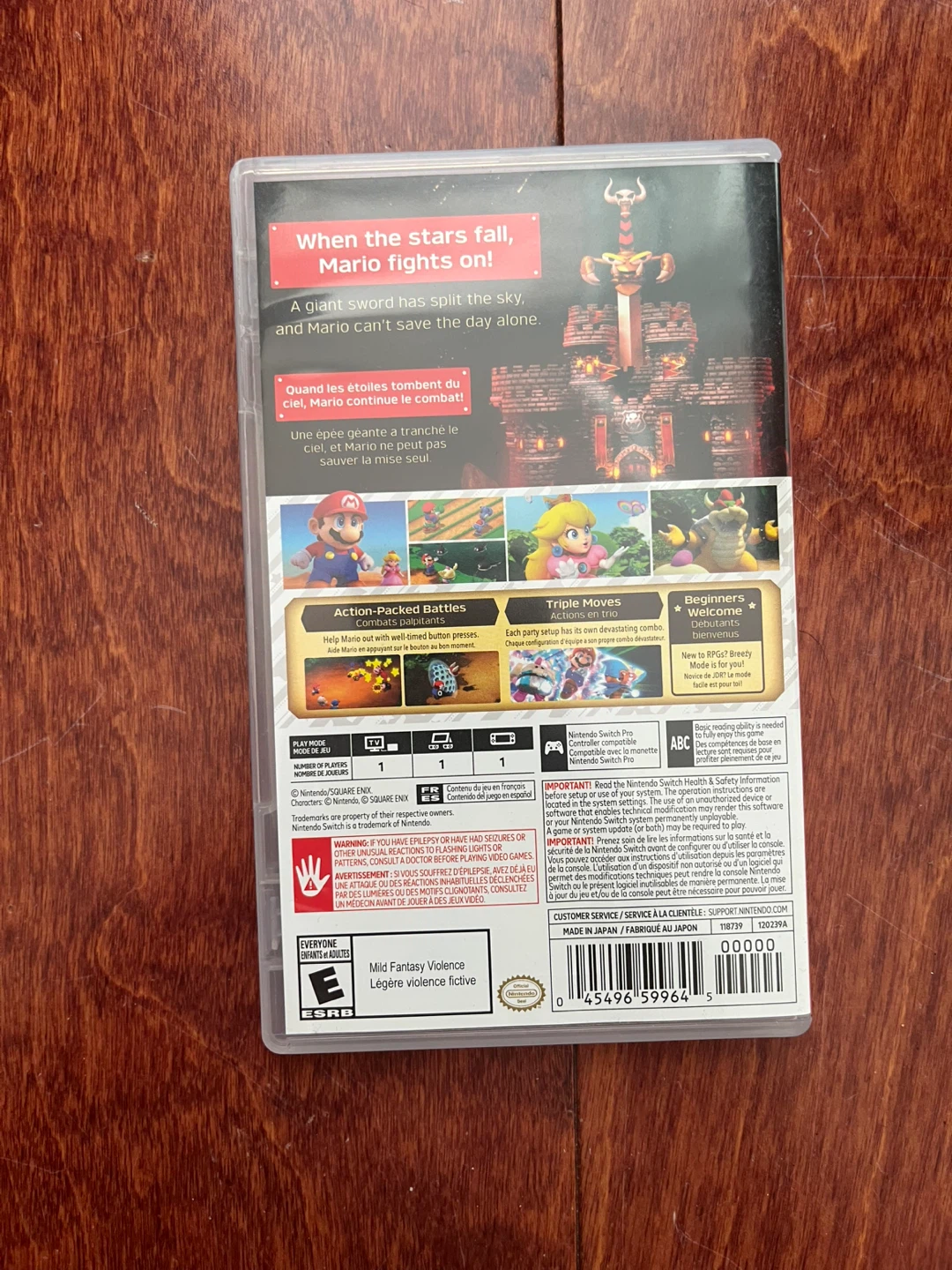 Nintendo Switch Super Mario RPG Game - photo 3