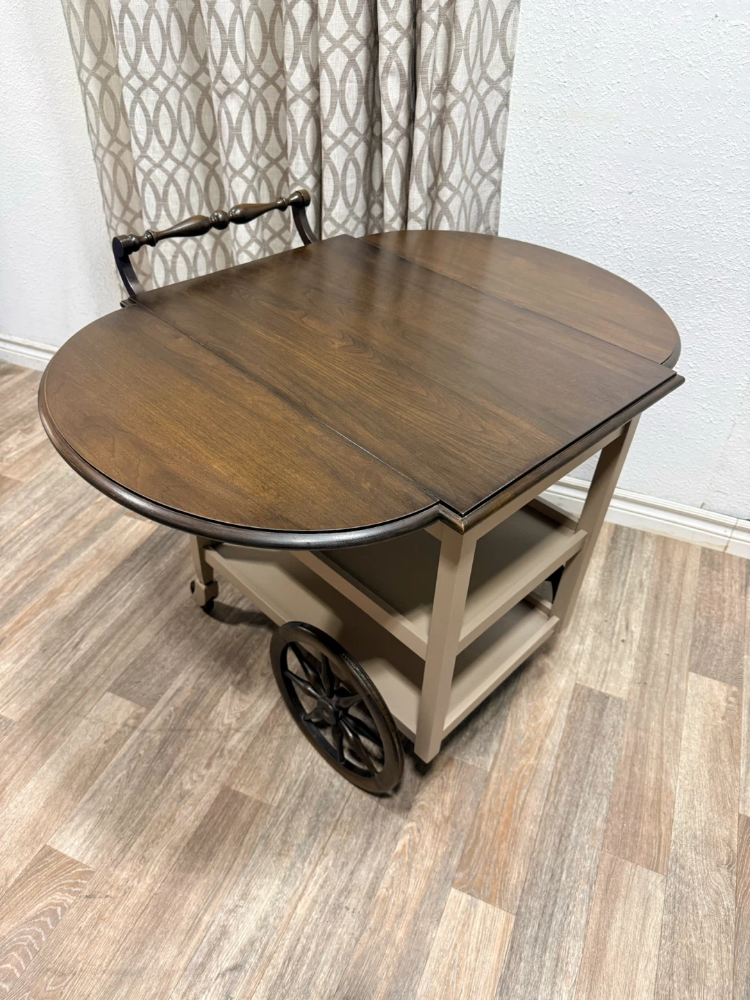Refinished Tea cart / Plant Stand / Bar - photo 5