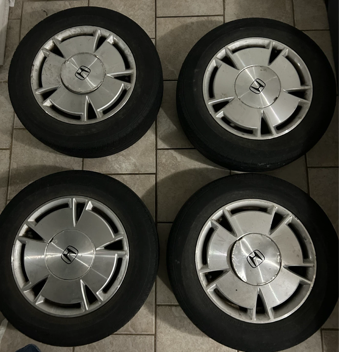 4 Honda Civic all season tires with rims