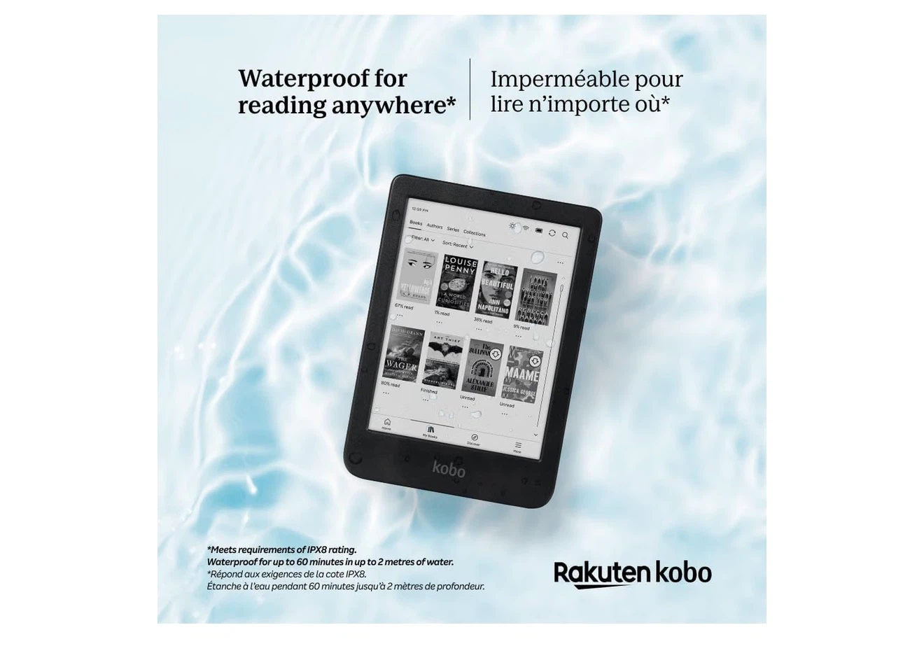 Kobo Clara BW 6" E Ink E-Reader - photo 3