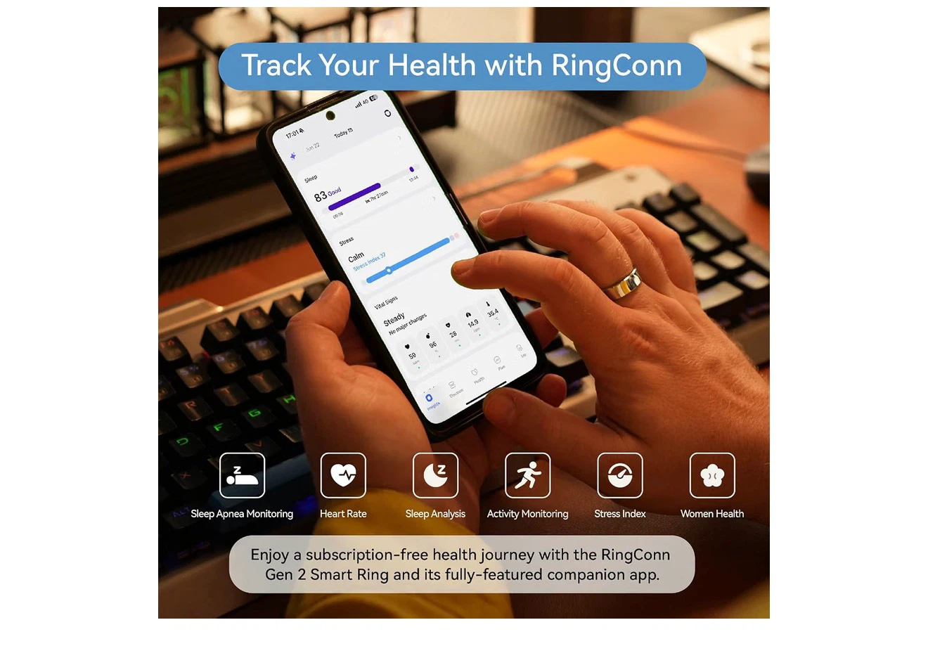 RingConn Gen 2 Smart Ring - photo 3