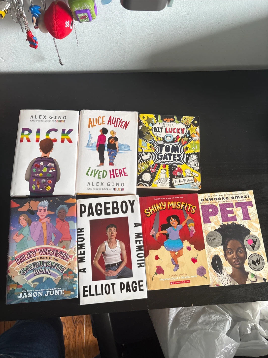 Lgbtq related books.