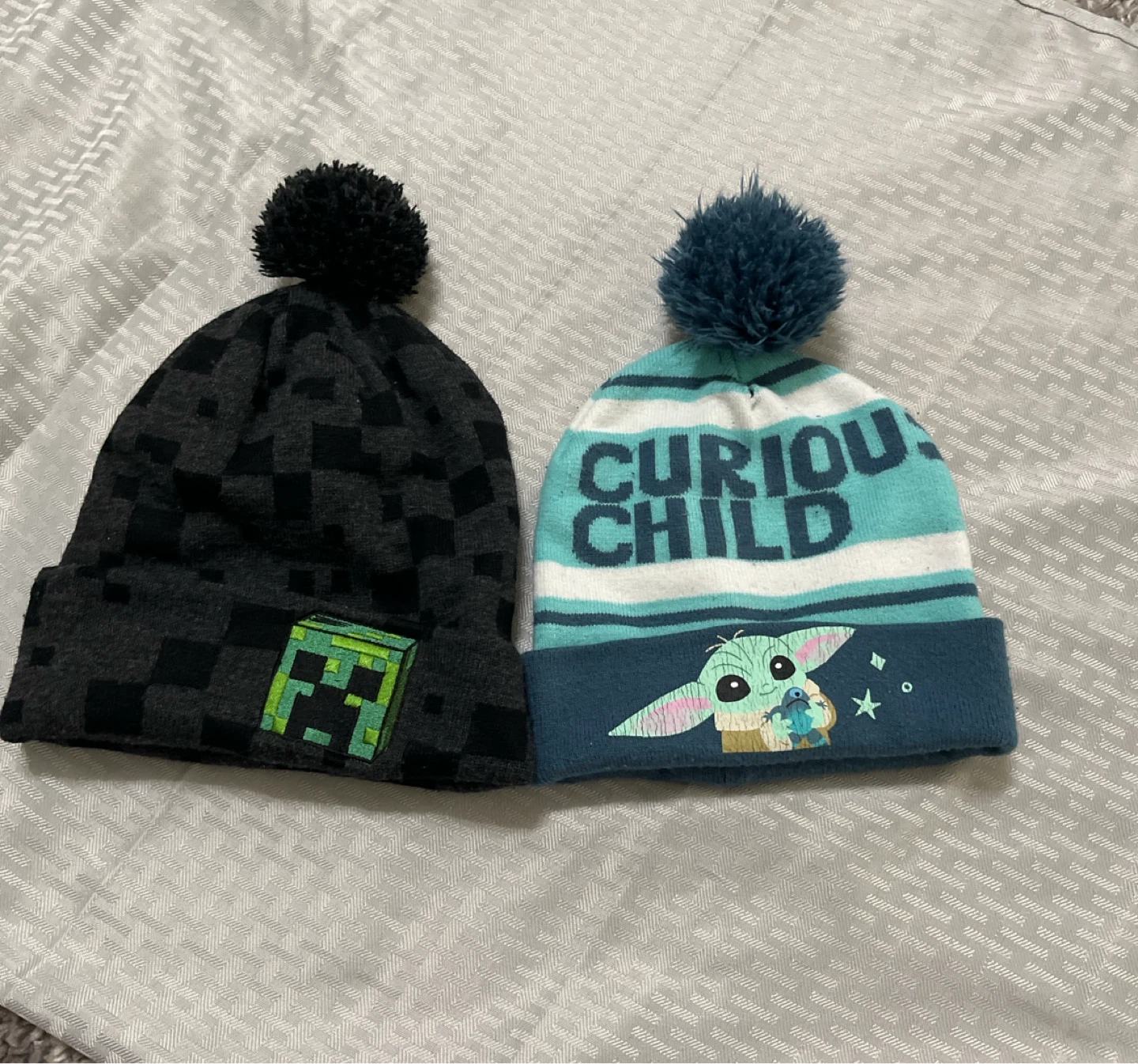 Kids Minecraft & Star Wars Beanies