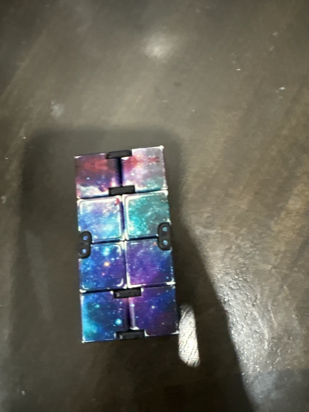 Infinity Cube Fidget Toy - Galaxy Print