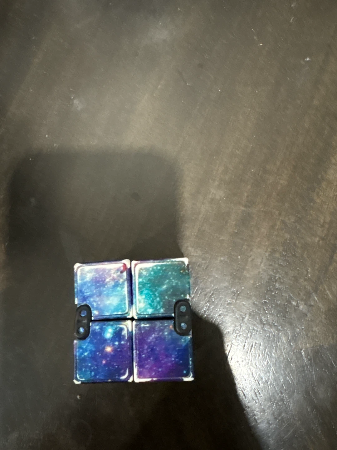 Infinity Cube Fidget Toy - Galaxy Print - photo 2