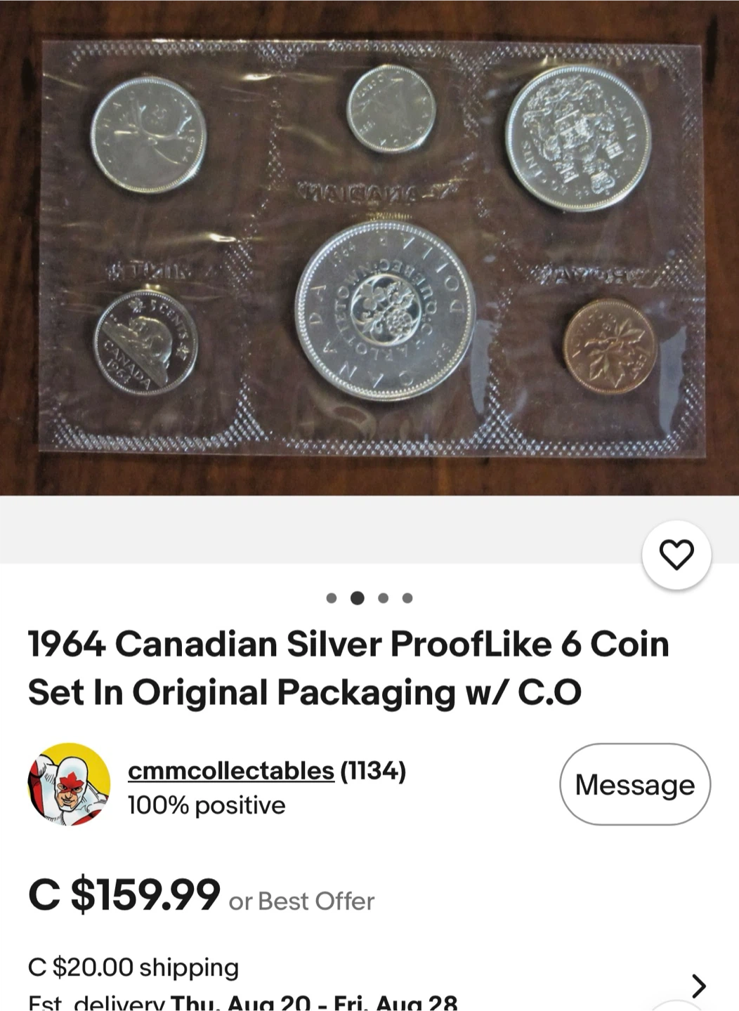1964 Coins 80% silver
