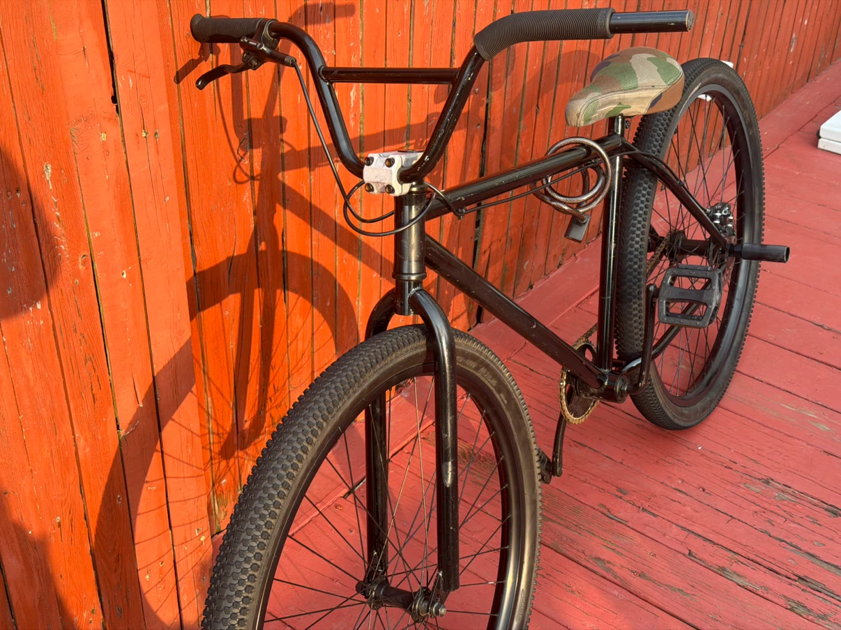 Black SE Bikes Big Ripper 29" BMX Bike