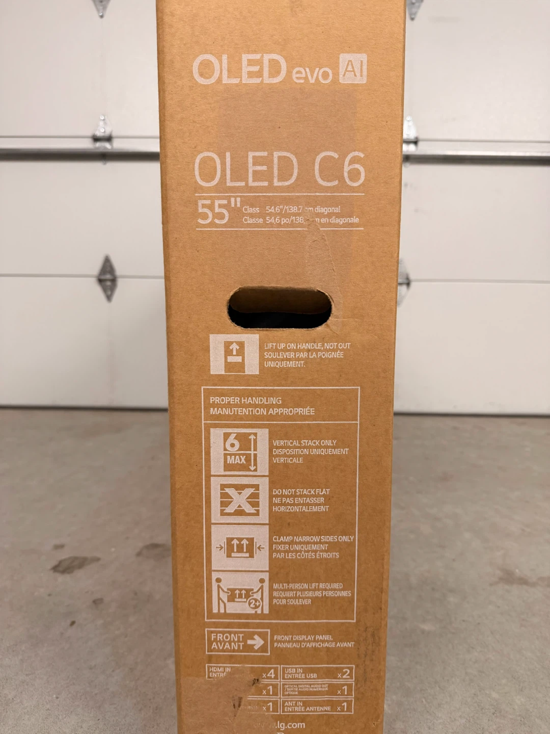 New! 55” LG OLED C6 Smart Tv - 2026 - Firm - photo 2