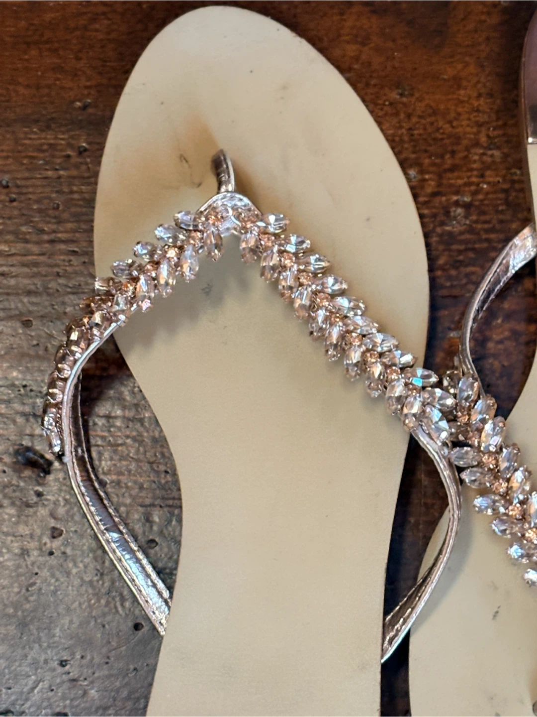 ALDO Embellished Flip Flops Sandals - photo 2