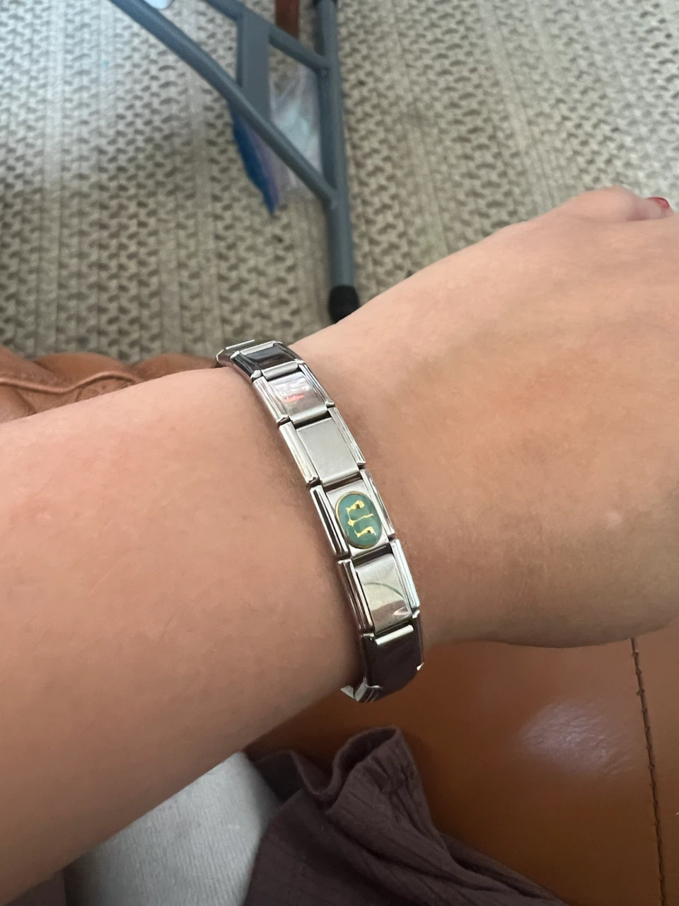Vintage Y2K Italian Charm Bracelet - Libra Zodiac ♎