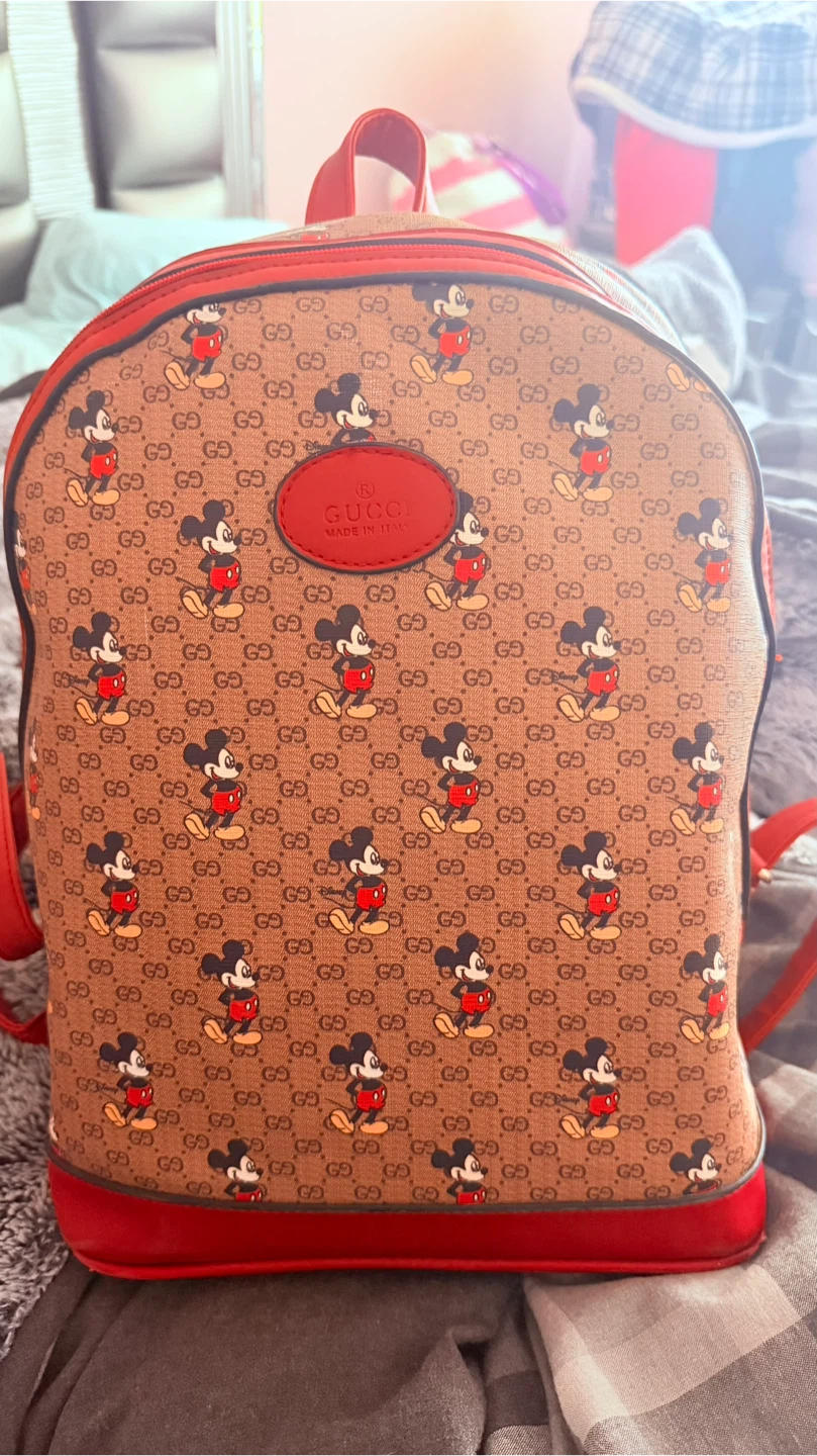 Disney X Gucci Mickey Mouse Backpack