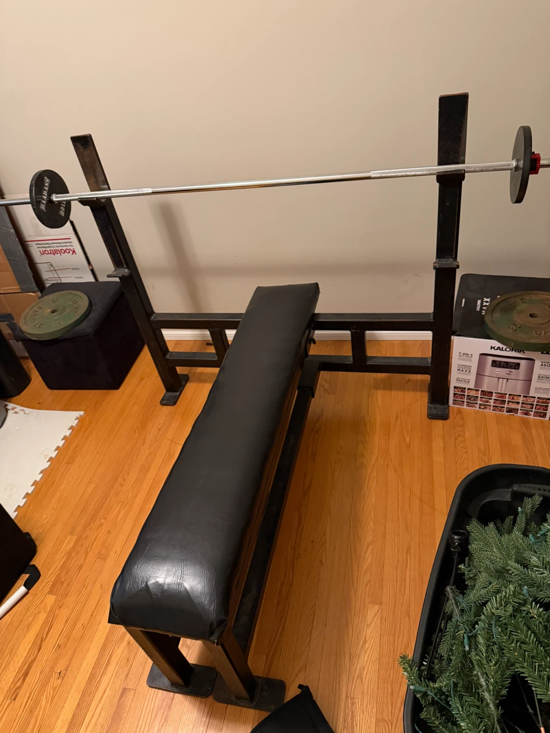 Bench press with Barbell