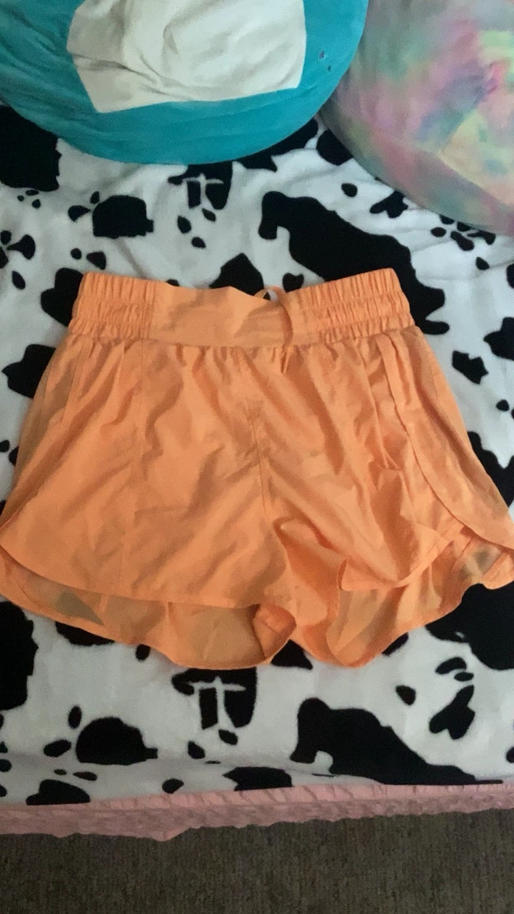 Peach Running Shorts