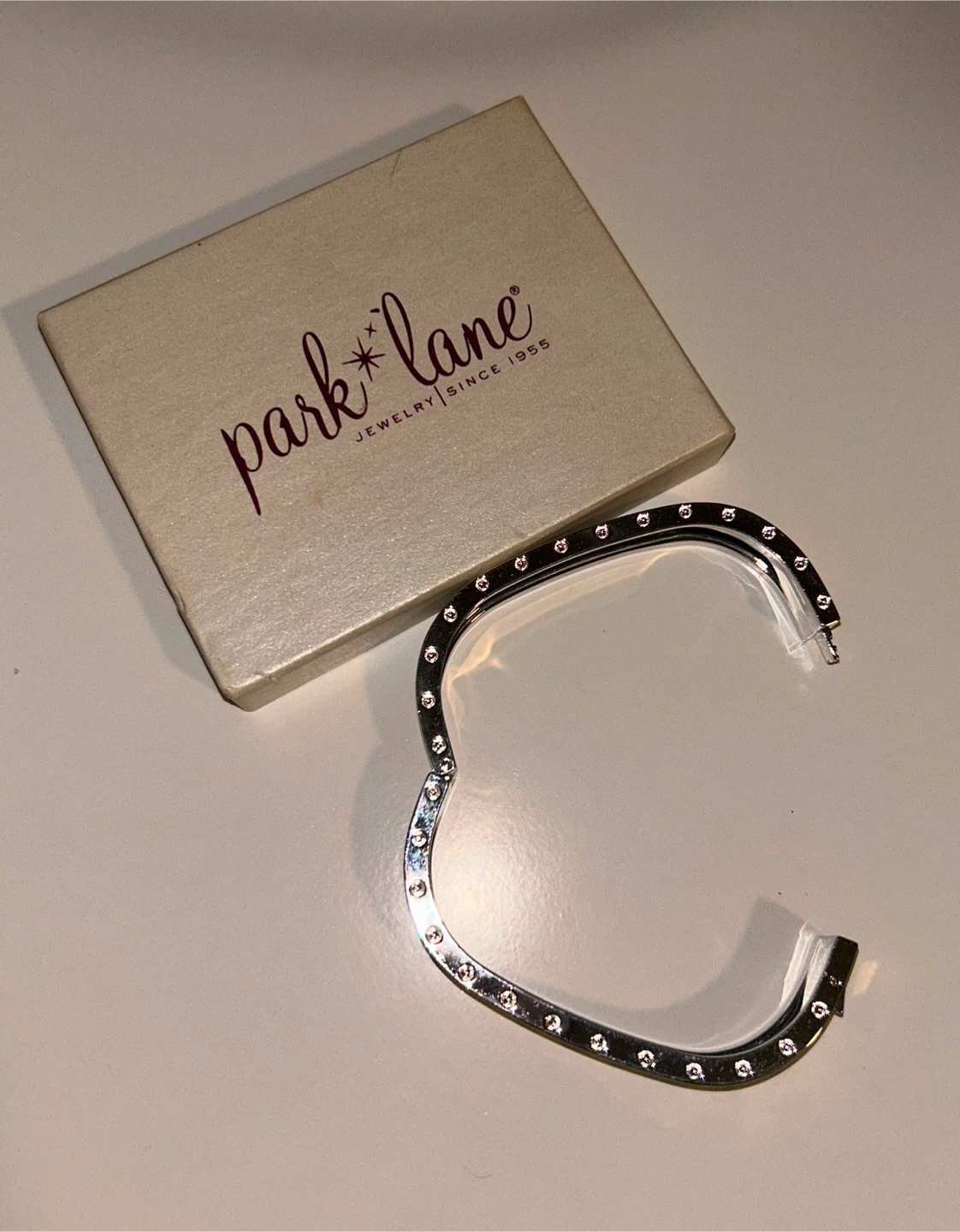 Park Lane Silver Tone Hinged Cuff Bracelet - photo 3
