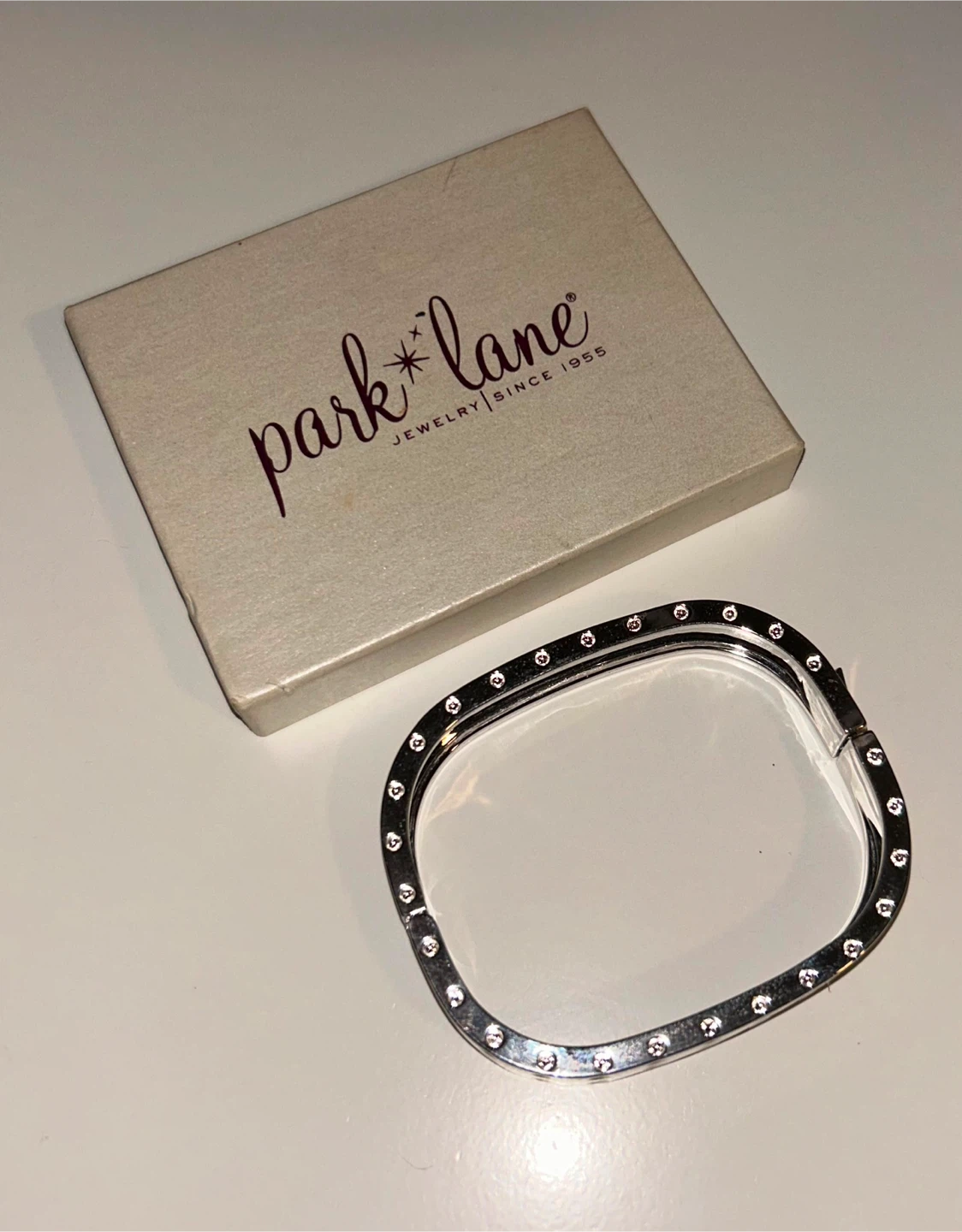 Park Lane Silver Tone Hinged Cuff Bracelet - photo 4