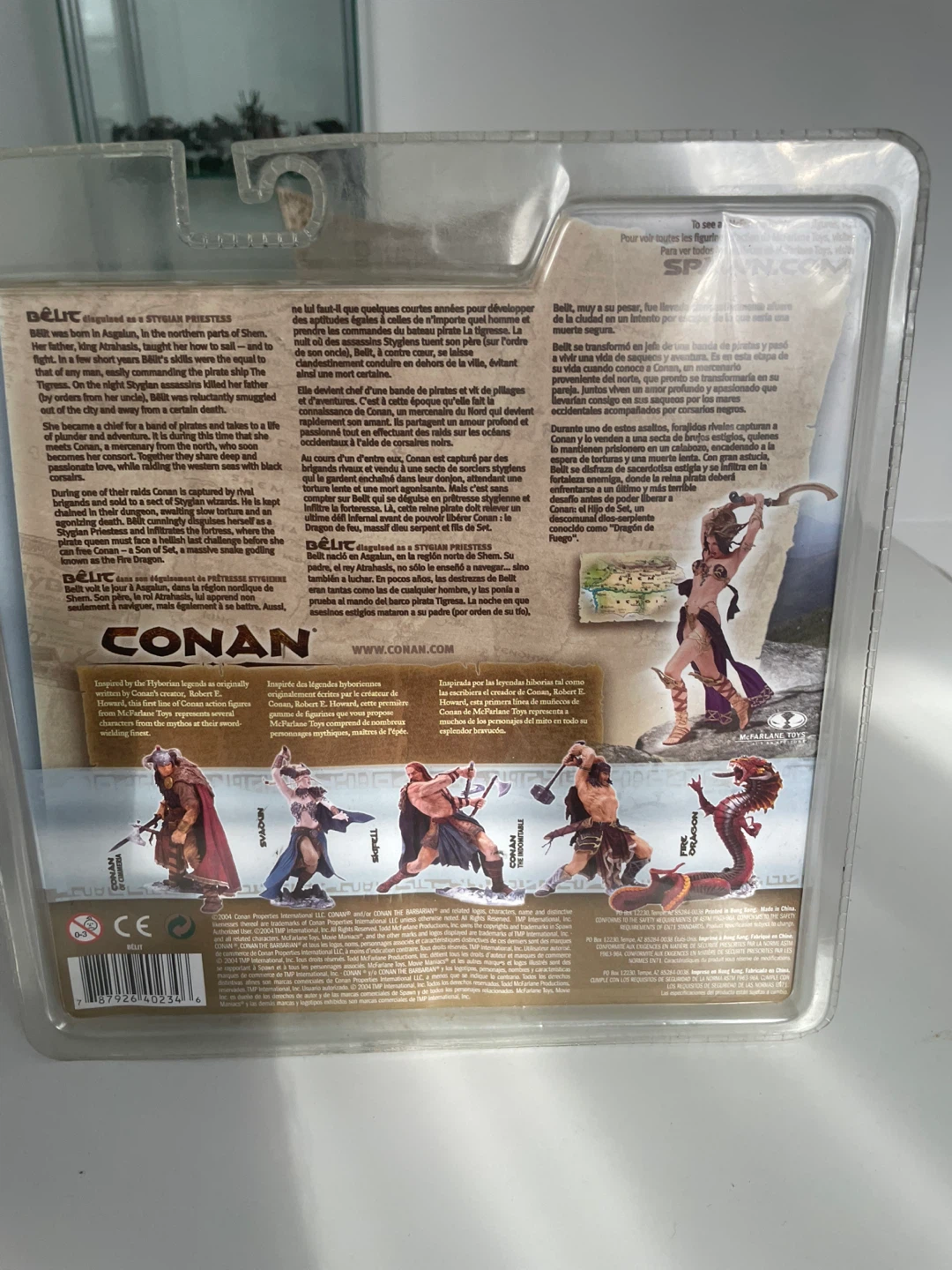 McFarlane Toys Conan Series One Bêlit Action Figure - photo 2