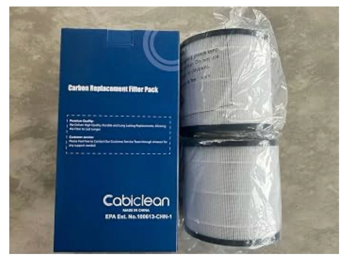 Cabiclean Carbon Replacement Filter Pack - 2 Pack - photo 3