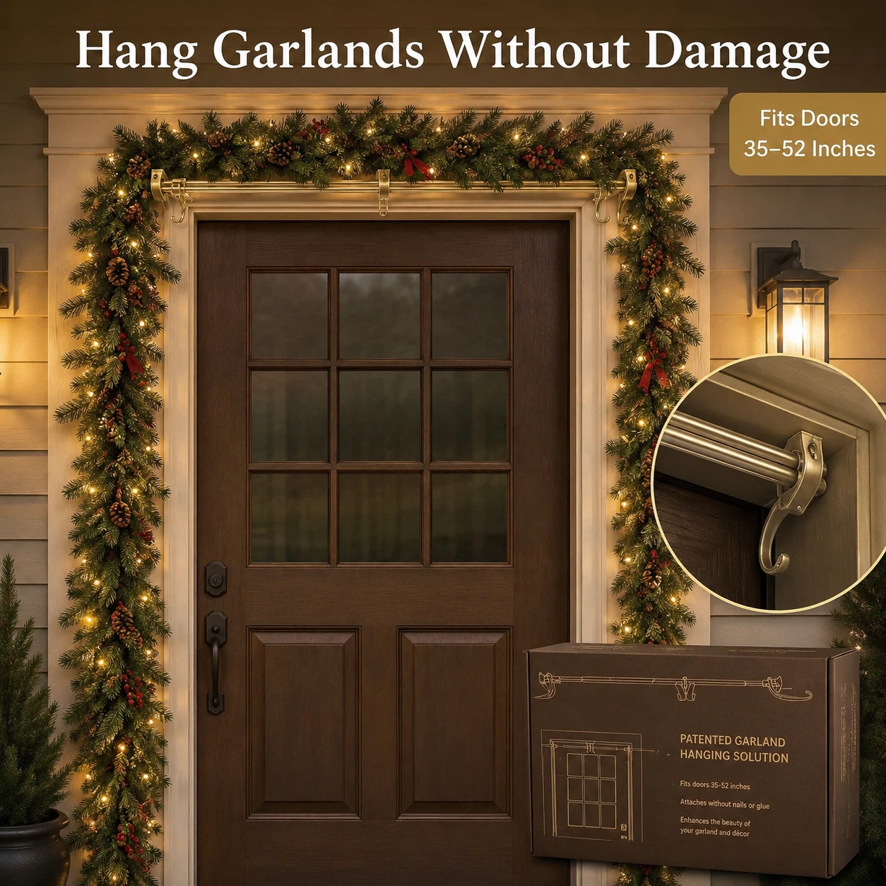 Patented Garland Hanging Solution