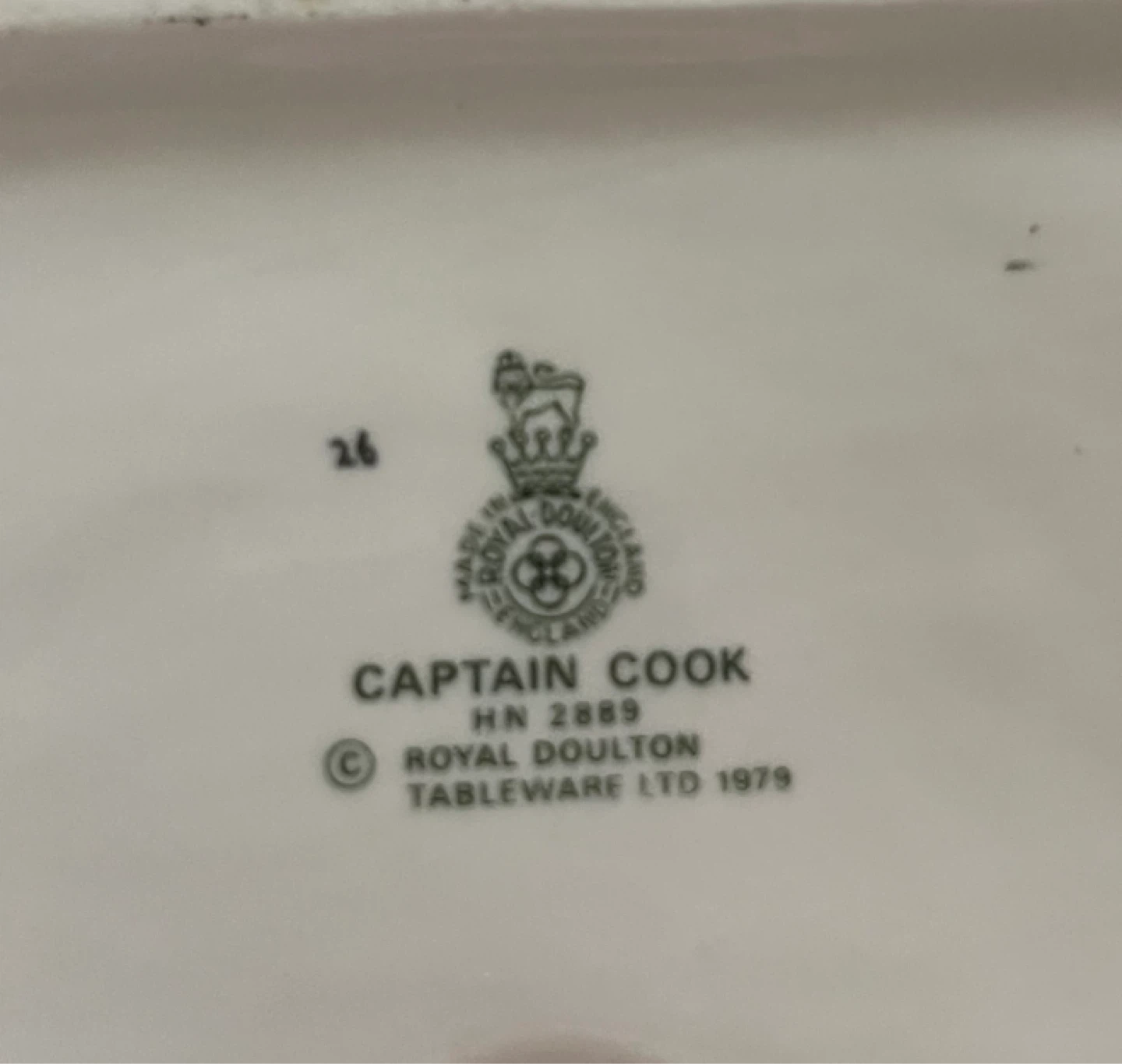 Royal Doulton “Captain James Cook” - photo 2