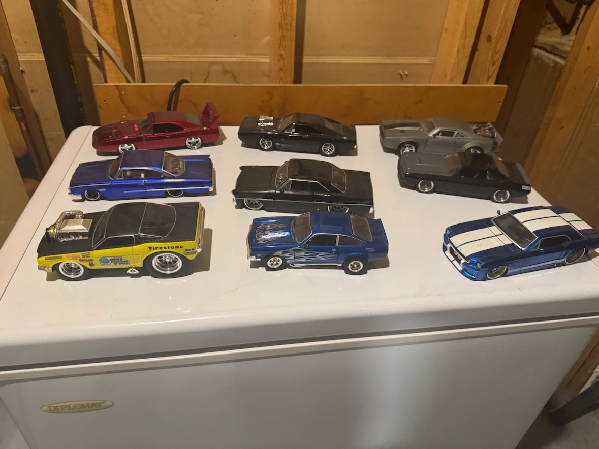 Diecast Muscle Cars. 1/24th scale.