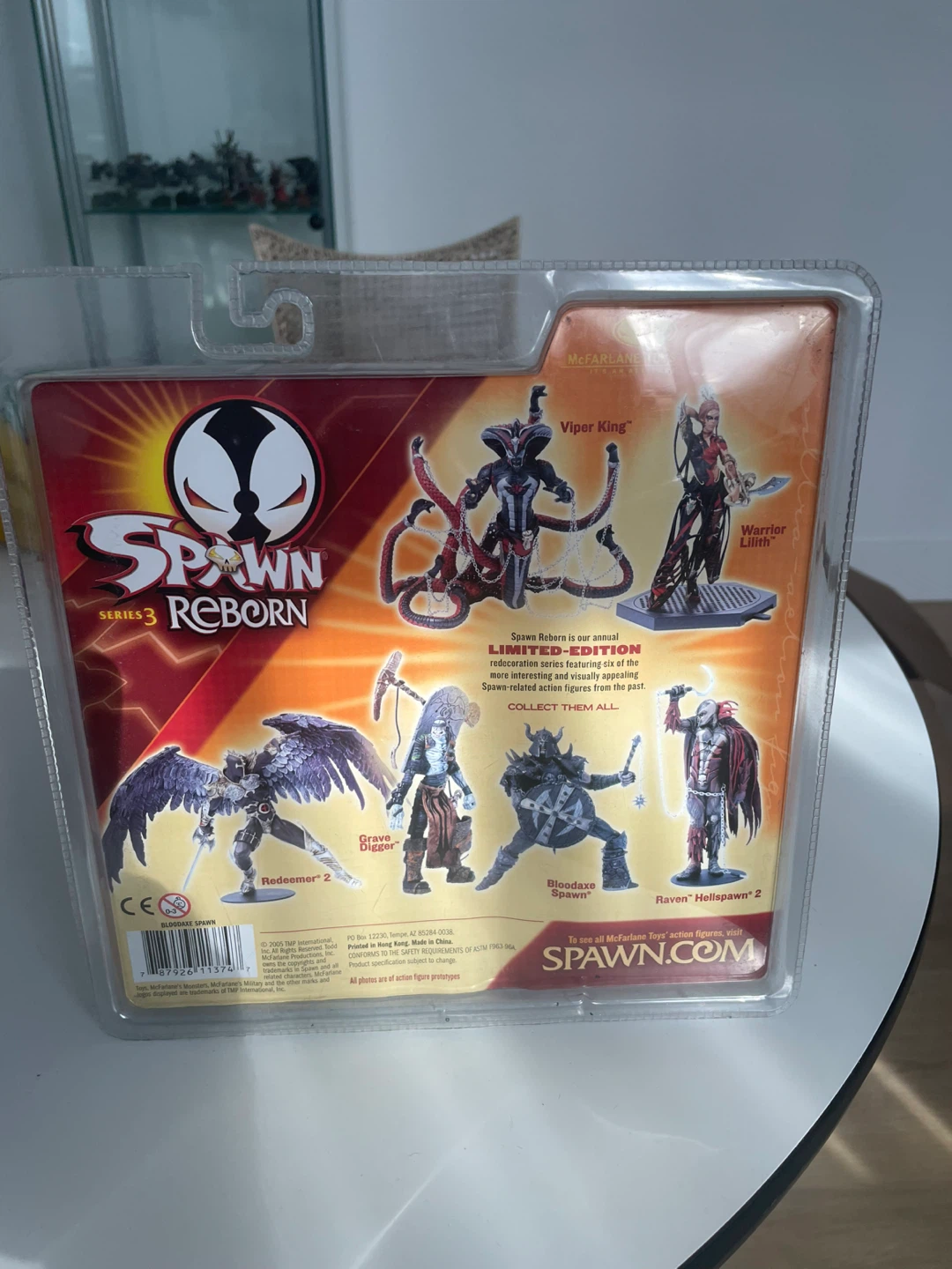 Series 3 Reborn Bloodaxe Spawn Action Figure - photo 2