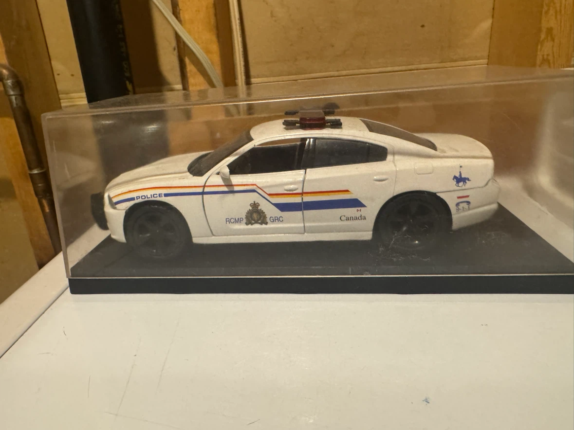 Diecast RCMP Cruiser in Showcase.
