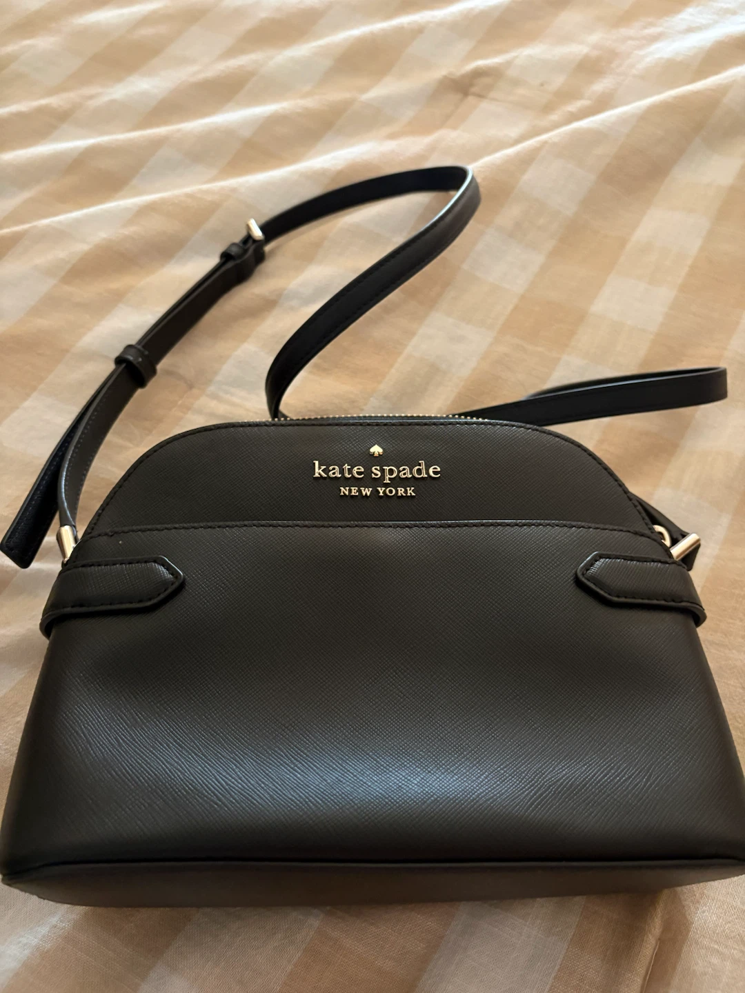 Kate Spade Black Dome Crossbody Bag