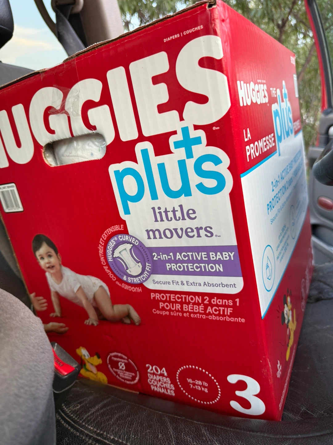 2 boxes Size 3 Huggies diapers READ DESCRIPTION