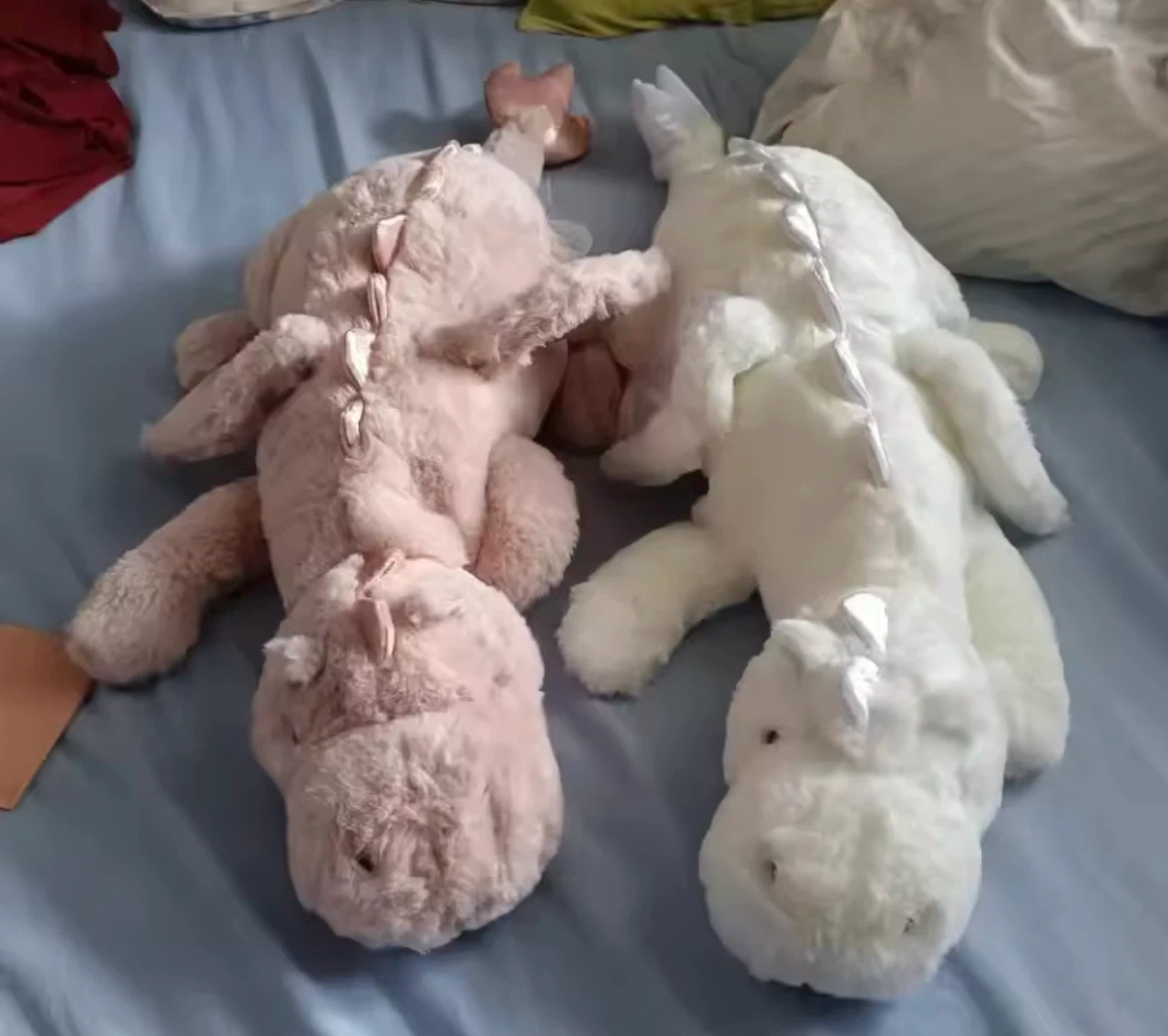 Pink Plush Dragon Stuffed Animal - photo 2