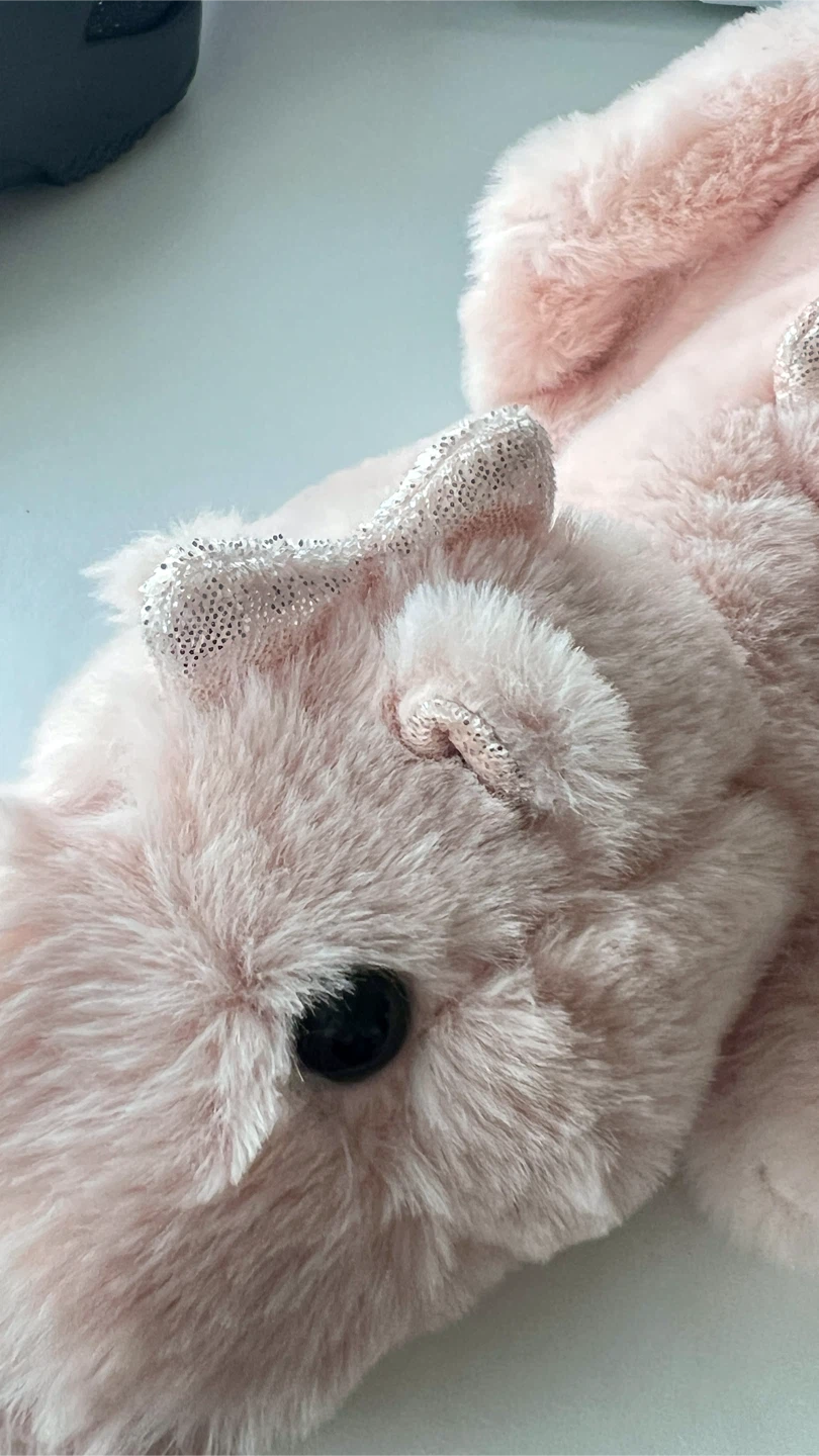 Pink Plush Dragon Stuffed Animal - photo 5