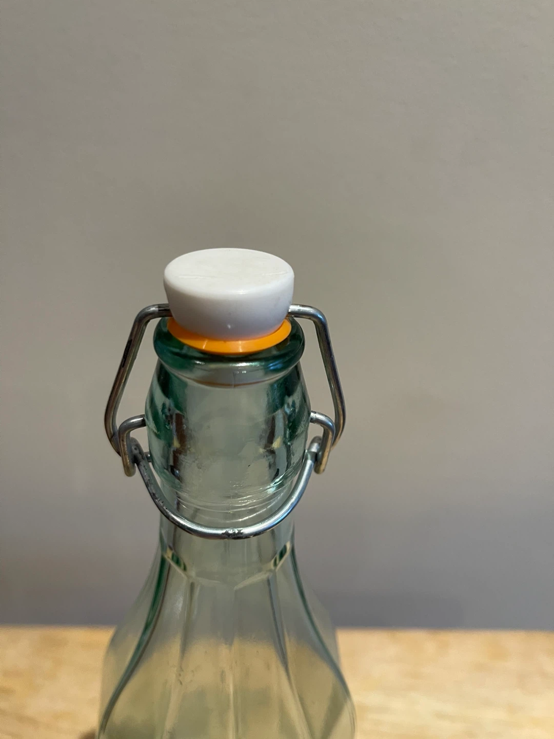 Two clear Glass Swing Top Bottles - photo 2