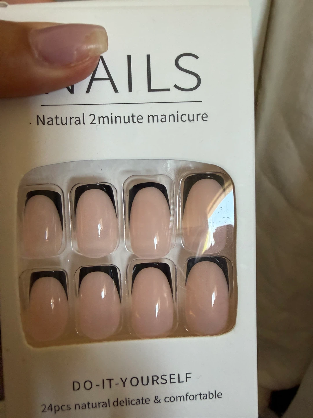 DO-IT-YOURSELF French Tip False Nails 8^(24 pcs) - photo 5