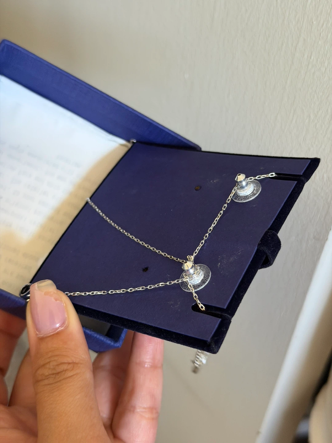 Swarovski Infinity Necklace and Earrings Set - photo 3