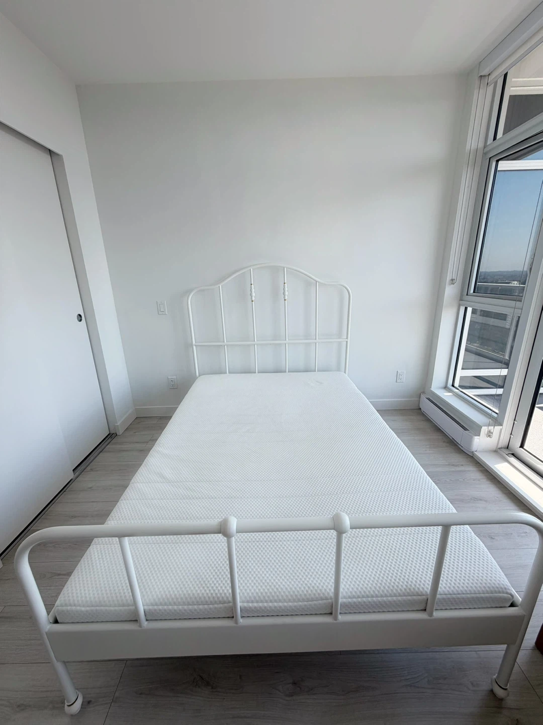 IKEA SÄGSTUA Double Metal Bed Frame (Mattress Optional) - photo 2