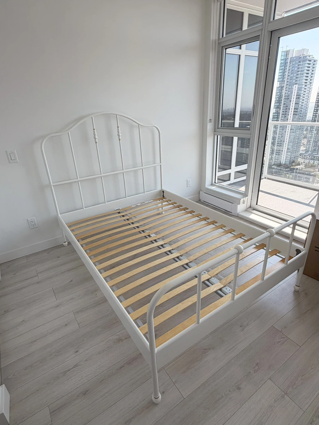 IKEA SÄGSTUA Double Metal Bed Frame (Mattress Optional) - photo 4