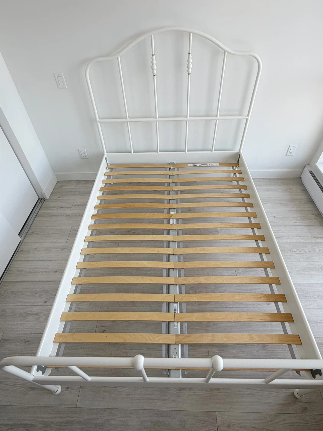 IKEA SÄGSTUA Double Metal Bed Frame (Mattress Optional) - photo 5