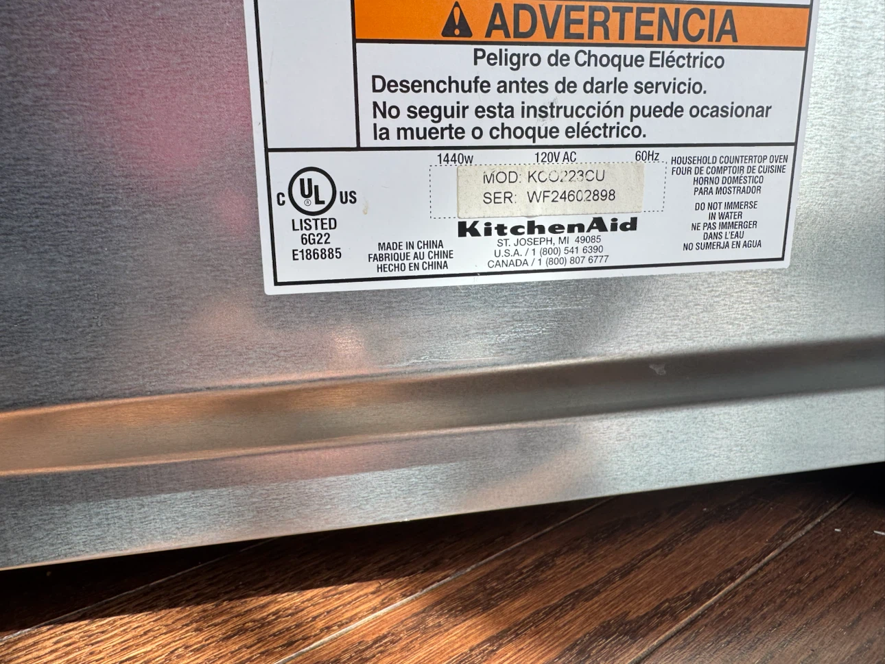 KitchenAid Countertop Oven - photo 4