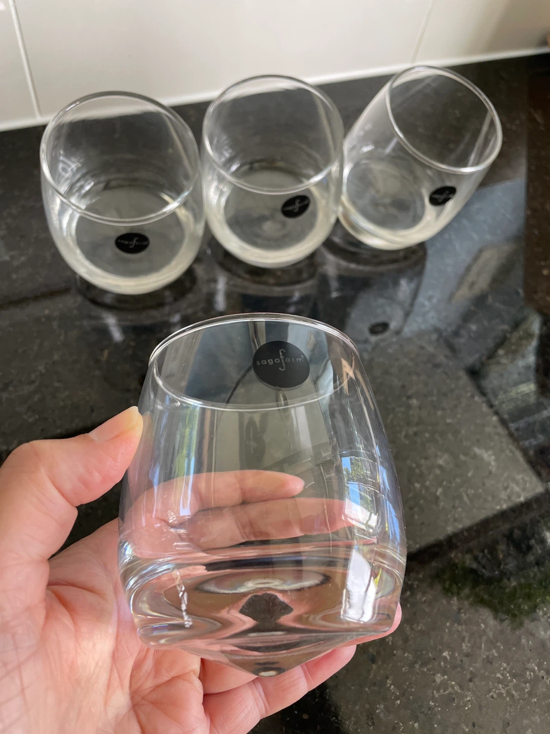Set of 4 Sagaform Whiskey Glasses - photo 2