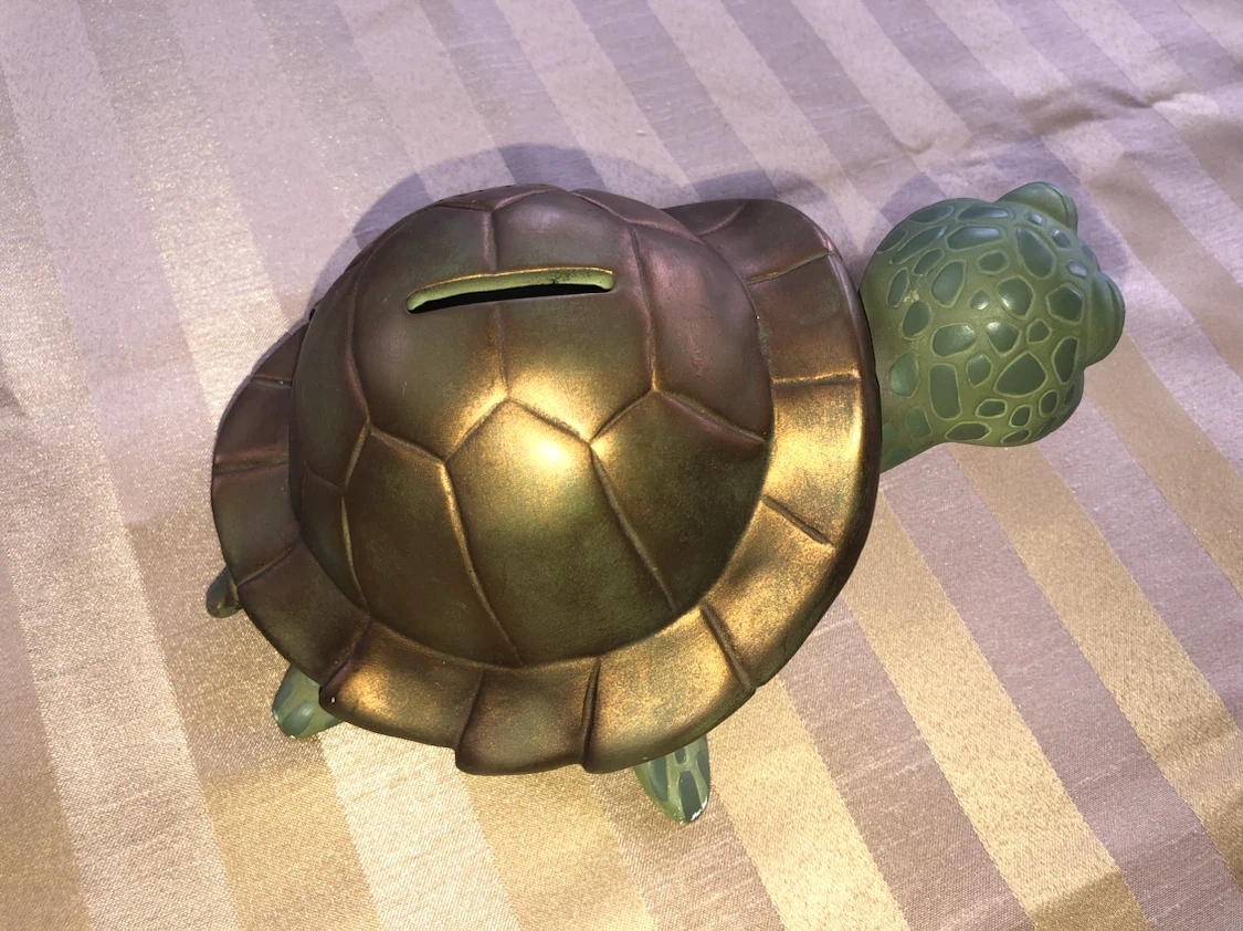 Ceramic piggy bank