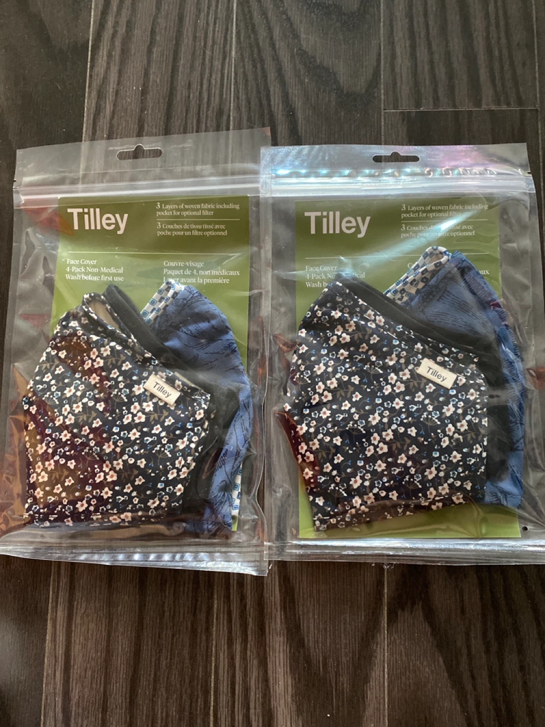 Tilley 4-Pack Face Covers (Non-Medical)