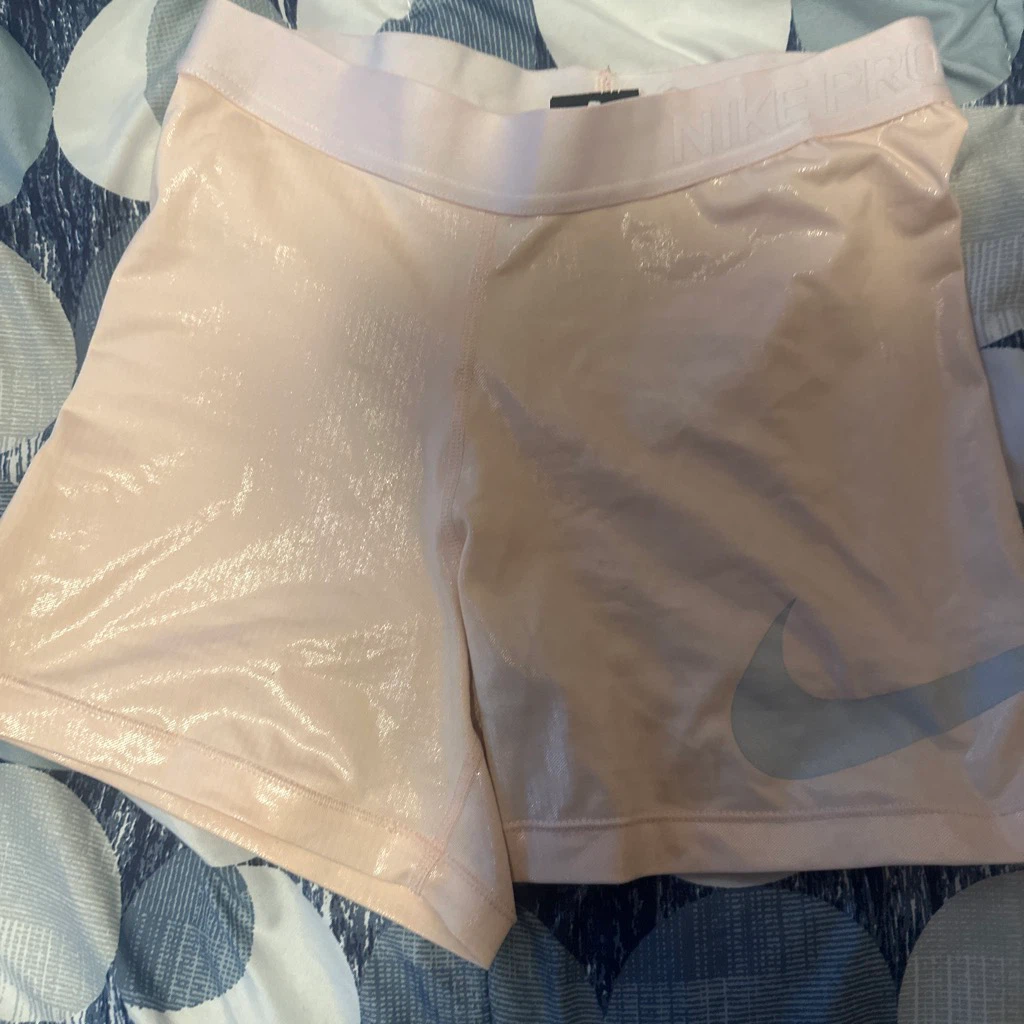 Nike Pro Women's Pink Athletic Shorts - photo 3