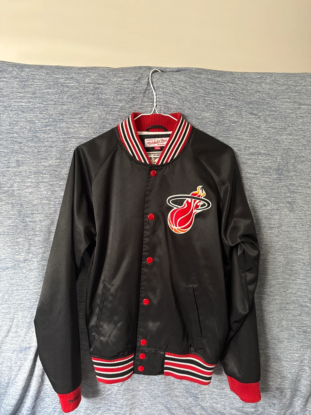 NBA Miami Heat Hardwood Classics Jacket Medium
