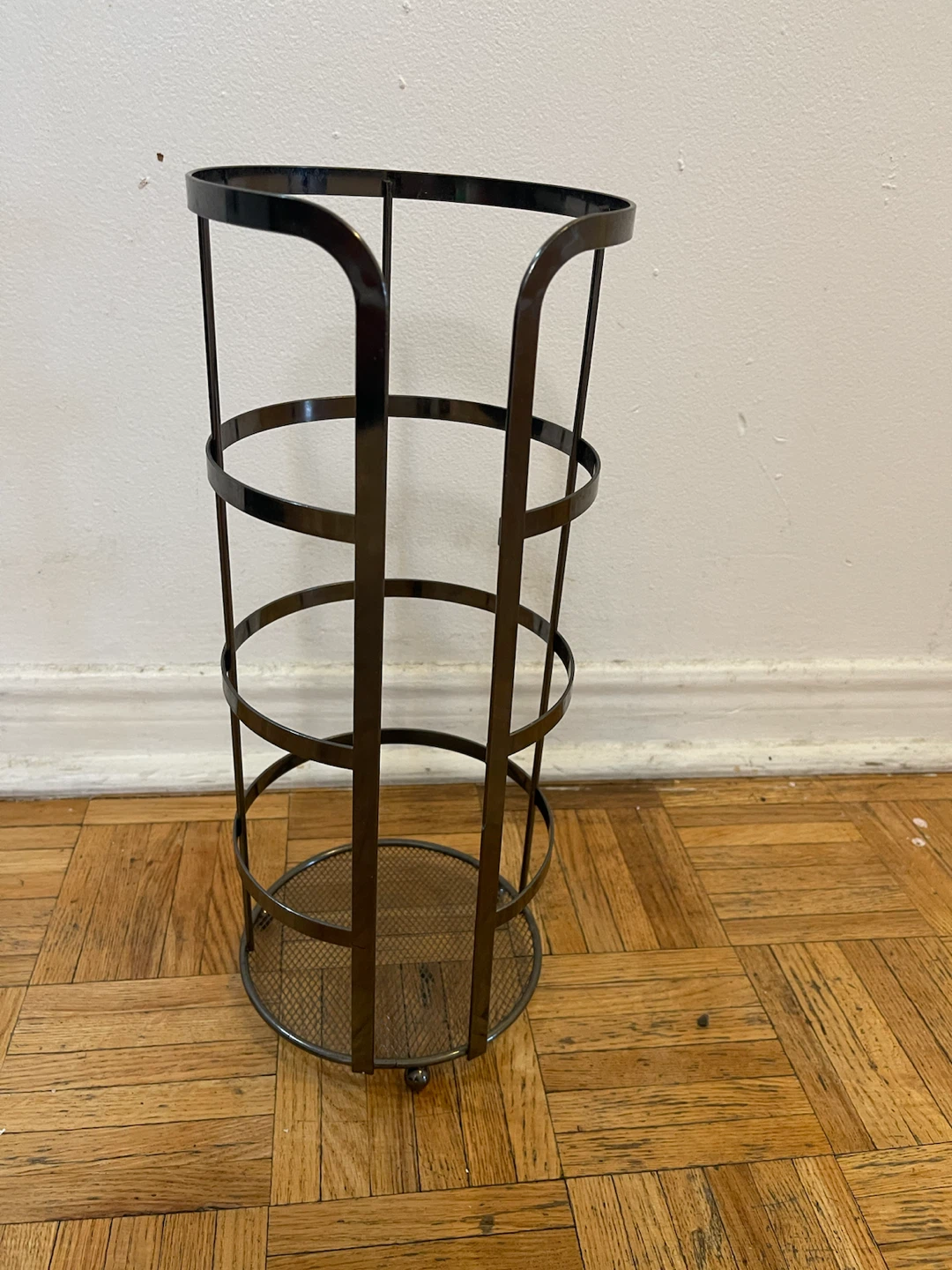 Black Metal Umbrella Stand